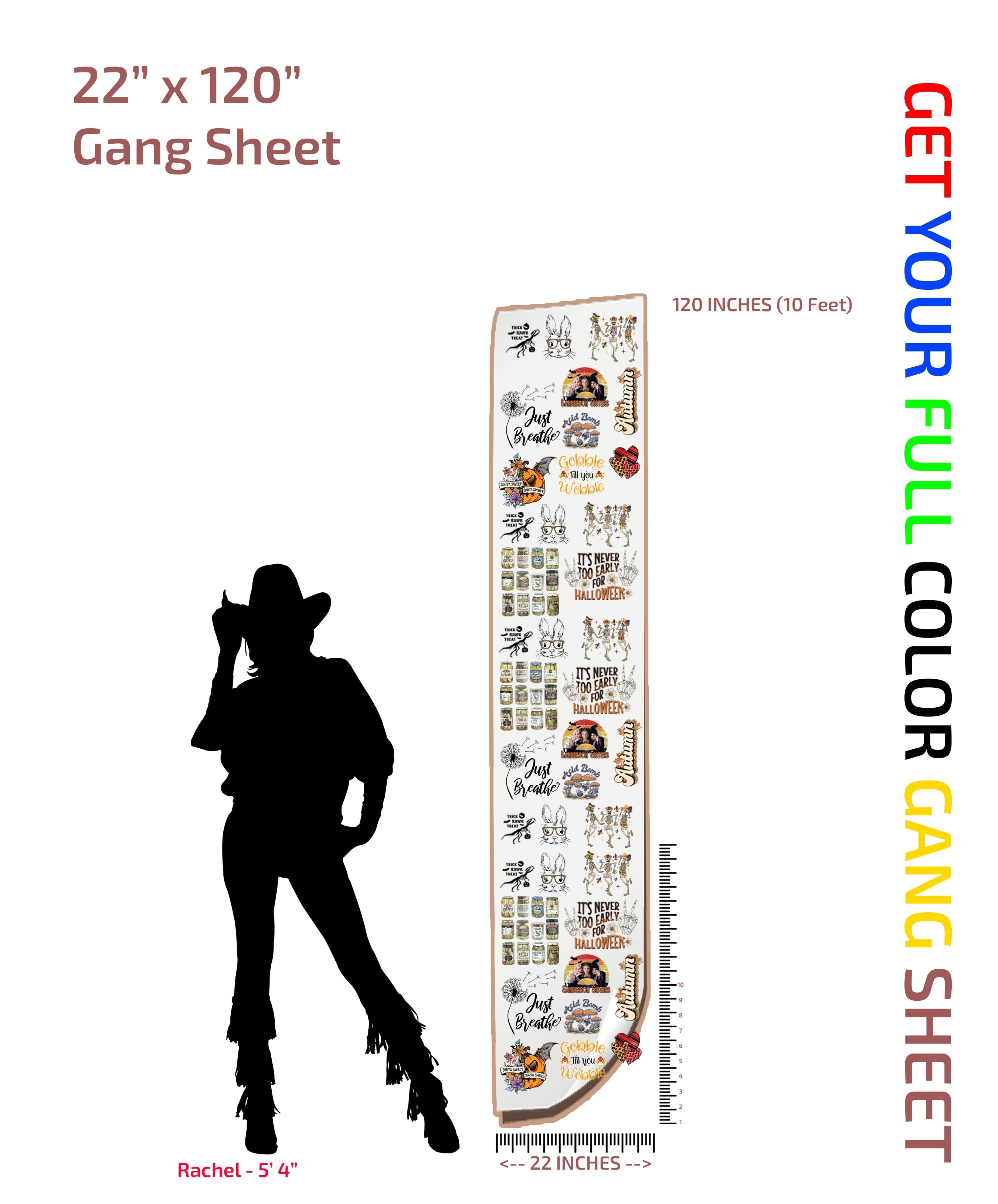 Create Your Custom Gang Sheet