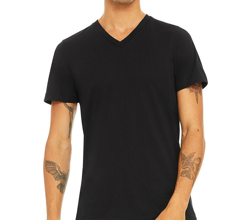 Blank V-Neck T-shirt / Unisex Adult / Bella canvas