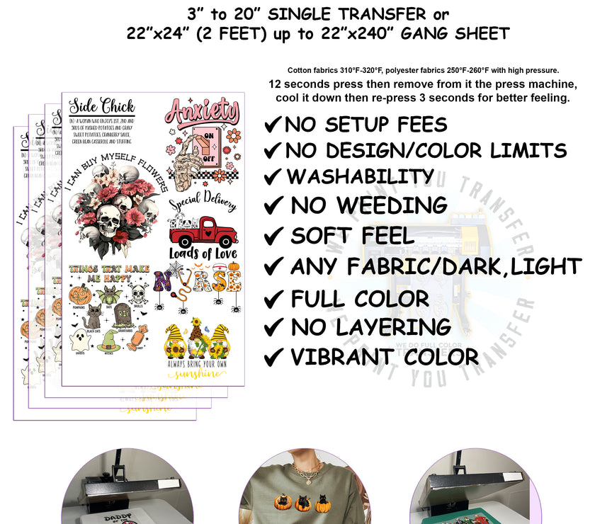 Upload Your Gang Sheet