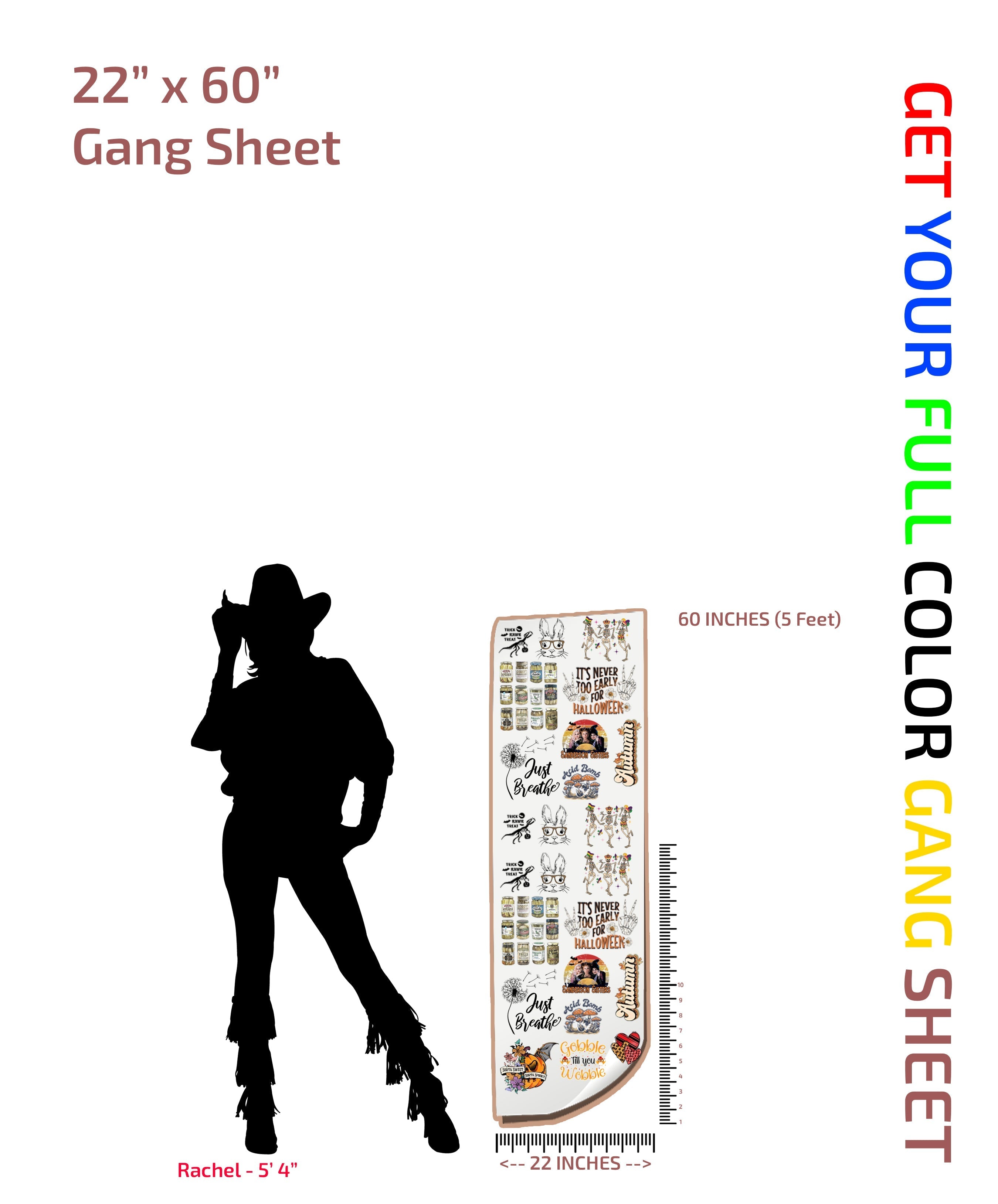 Create Your Custom Gang Sheet