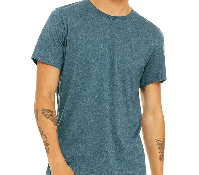 Blank HEATHER T-shirt / Unisex Adult / Bella canvas 3001