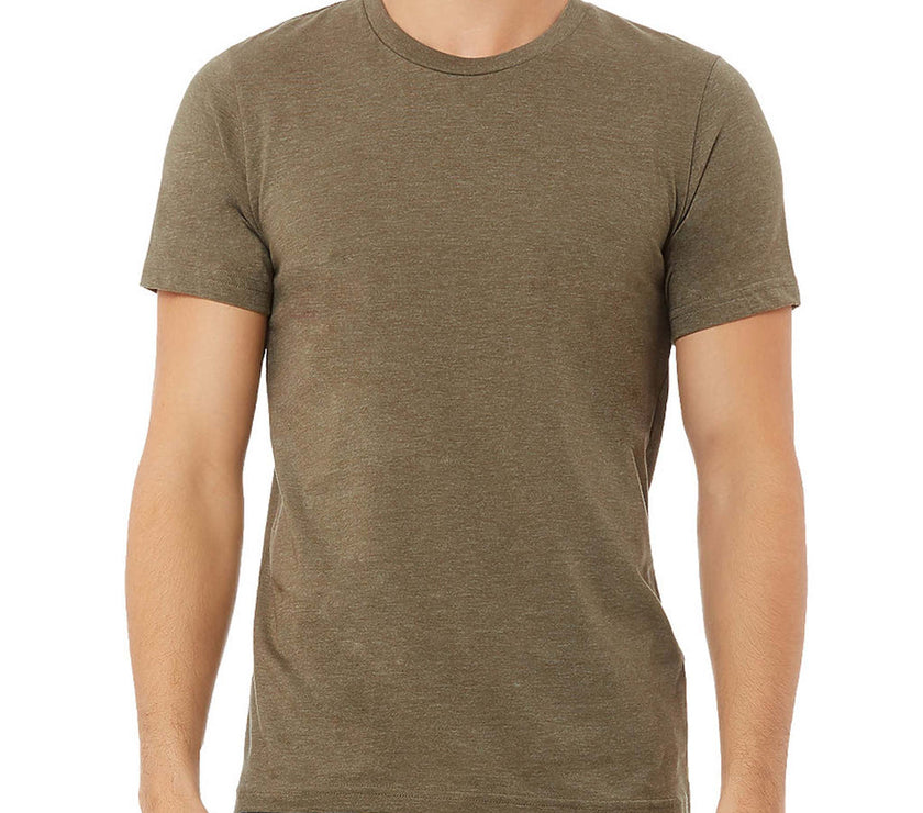 Blank HEATHER T-shirt / Unisex Adult / Bella canvas 3001