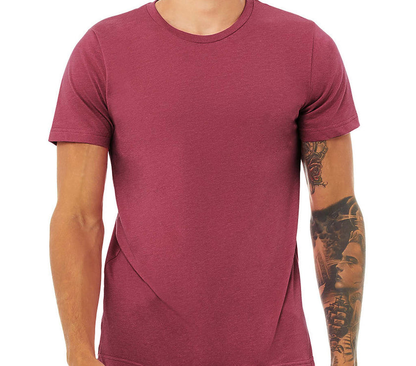 Blank HEATHER T-shirt / Unisex Adult / Bella canvas 3001