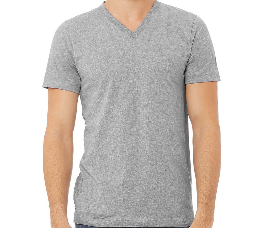 Blank V-Neck T-shirt / Unisex Adult / Bella canvas