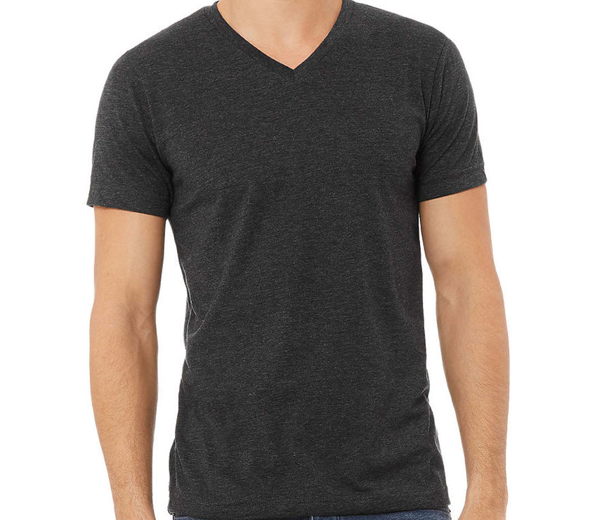 Blank V-Neck T-shirt / Unisex Adult / Bella canvas