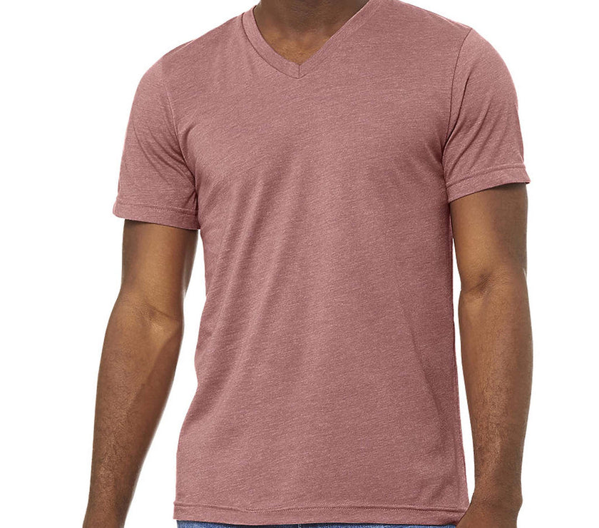 Blank V-Neck T-shirt / Unisex Adult / Bella canvas