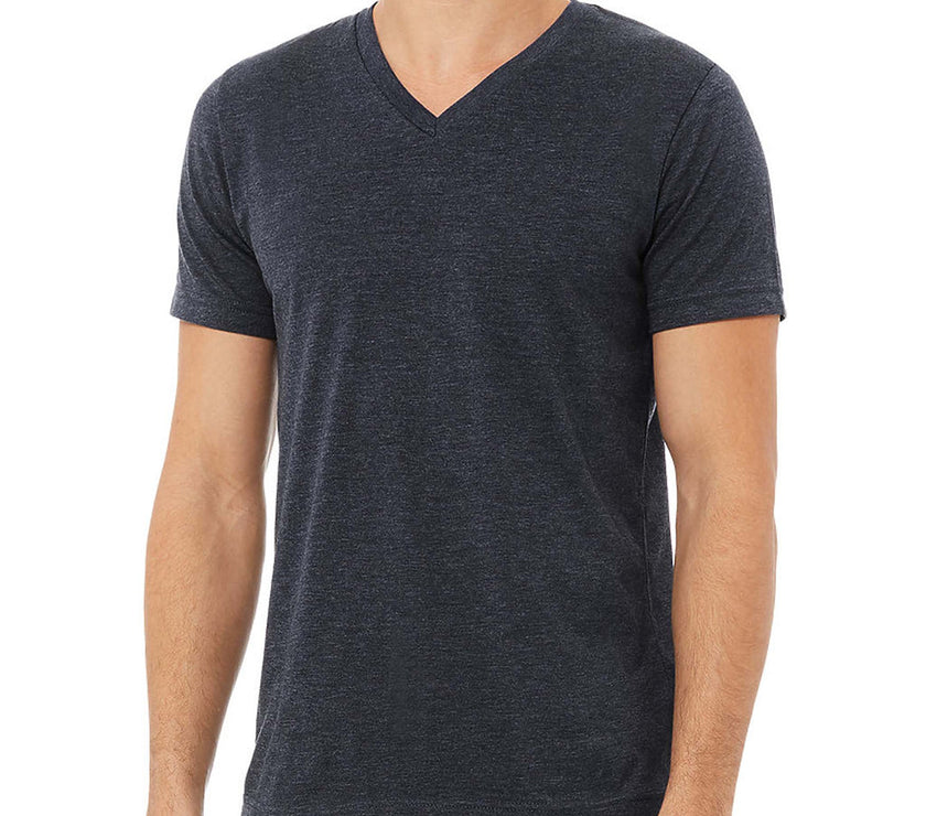 Blank V-Neck T-shirt / Unisex Adult / Bella canvas