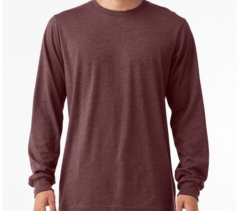 Blank Long Sleeve T-shirt / Unisex Adult / Bella canvas