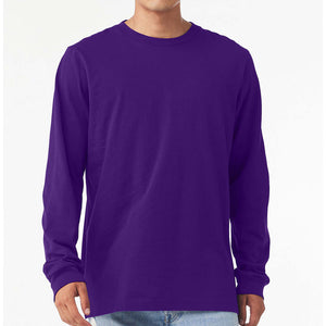 Blank Long Sleeve T-shirt / Unisex Adult / Bella canvas