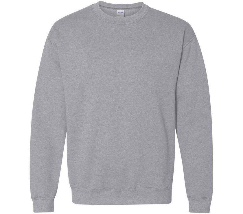 Solid Color Sweatshirt / Unisex Adult / Gildan 18000