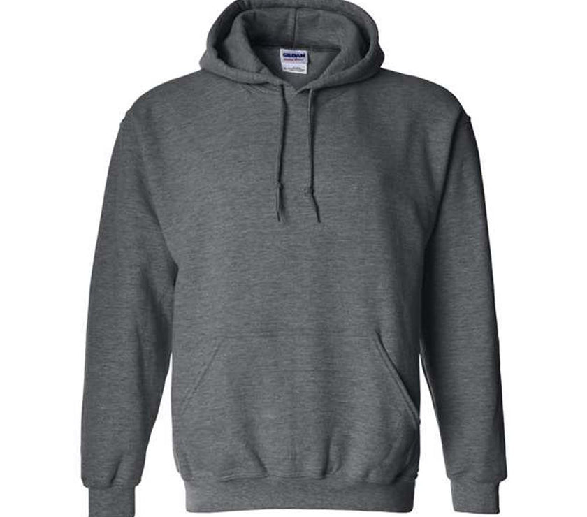 Solid Color Hoodie / Unisex Adult / Gildan 18500