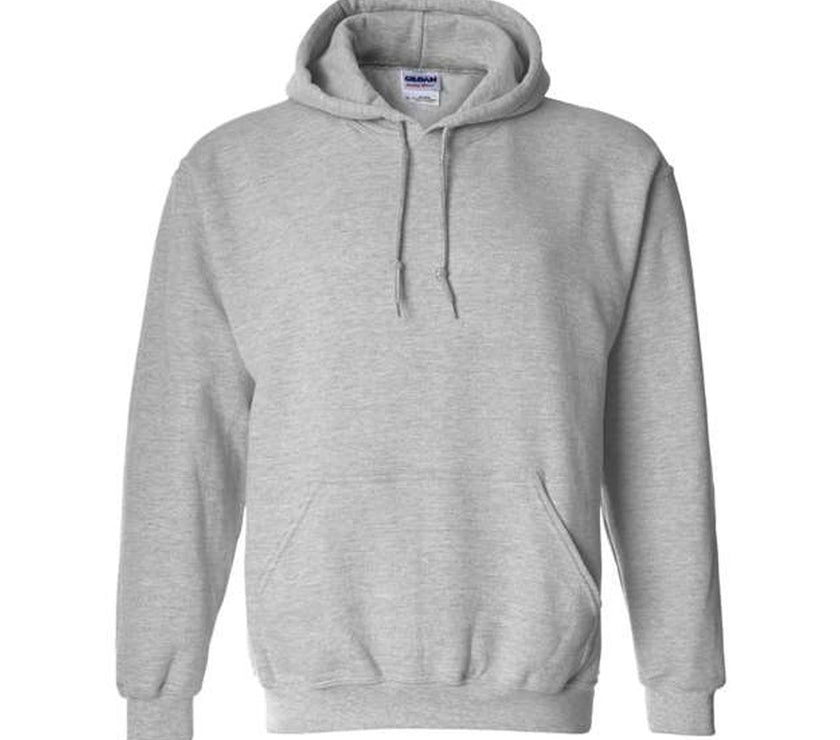 Solid Color Hoodie / Unisex Adult / Gildan 18500