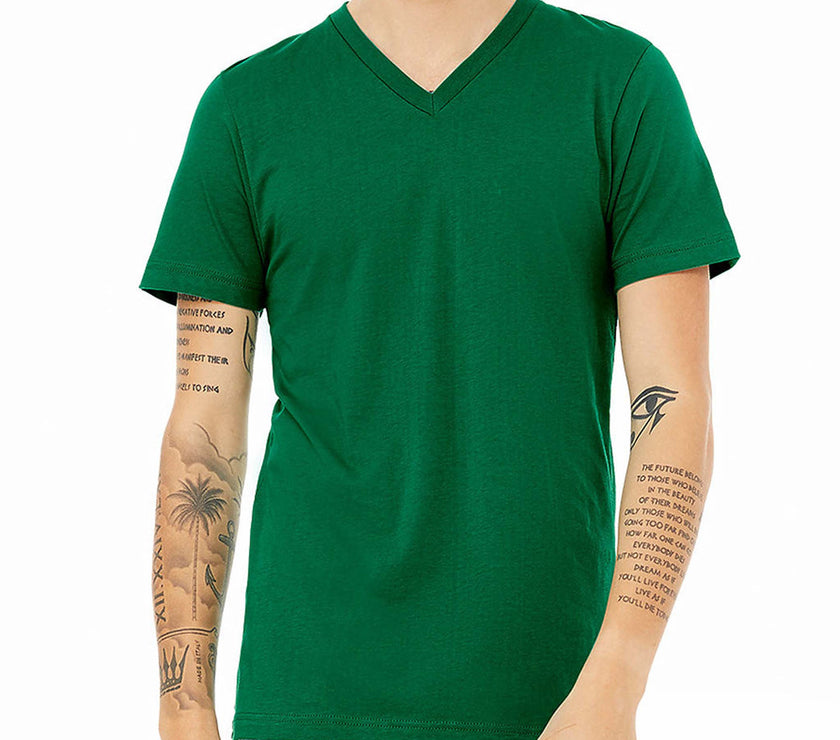 Blank V-Neck T-shirt / Unisex Adult / Bella canvas