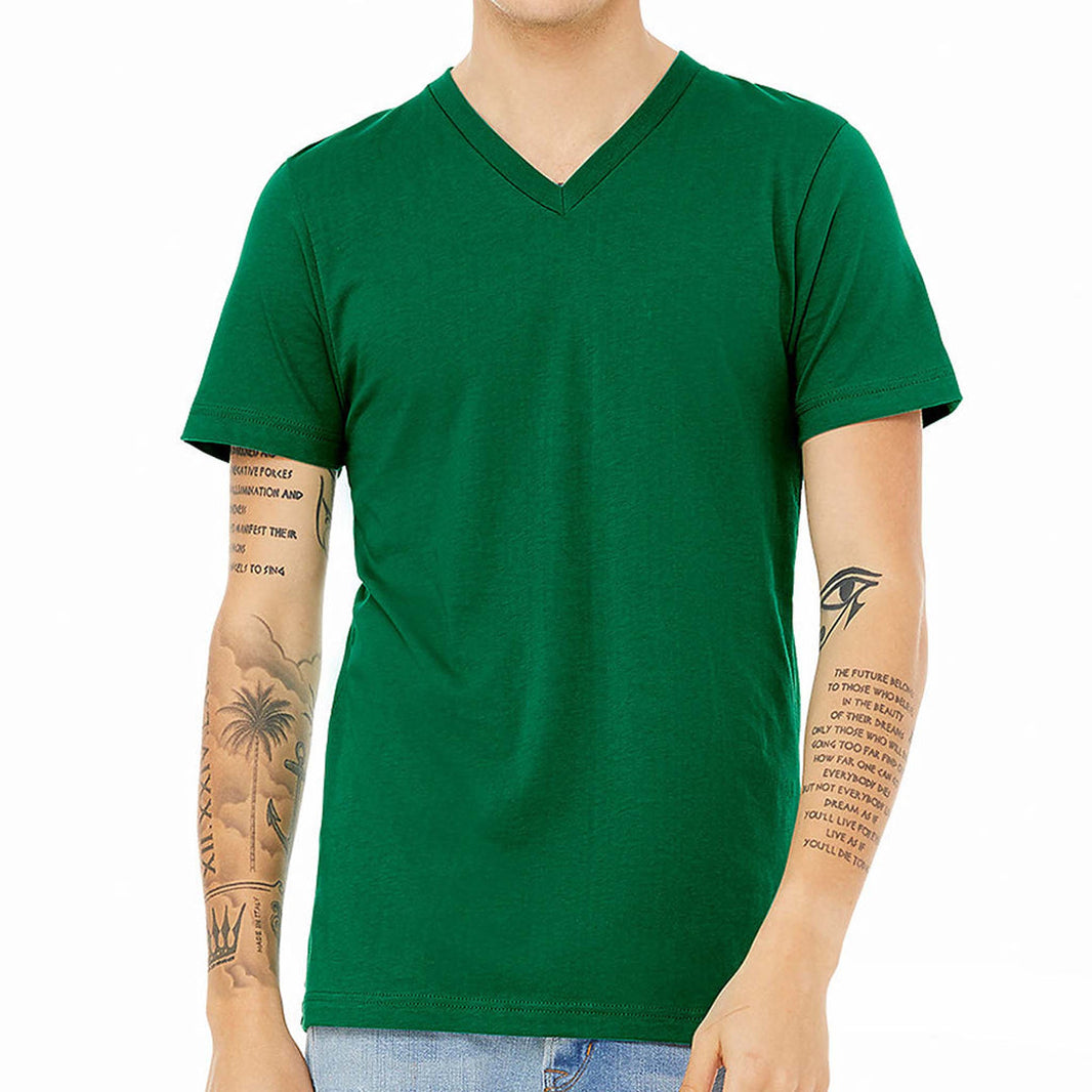 Blank V-Neck T-shirt / Unisex Adult / Bella canvas