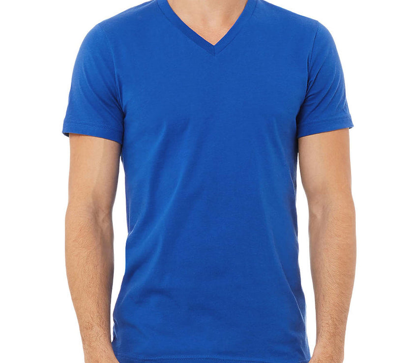 Blank V-Neck T-shirt / Unisex Adult / Bella canvas