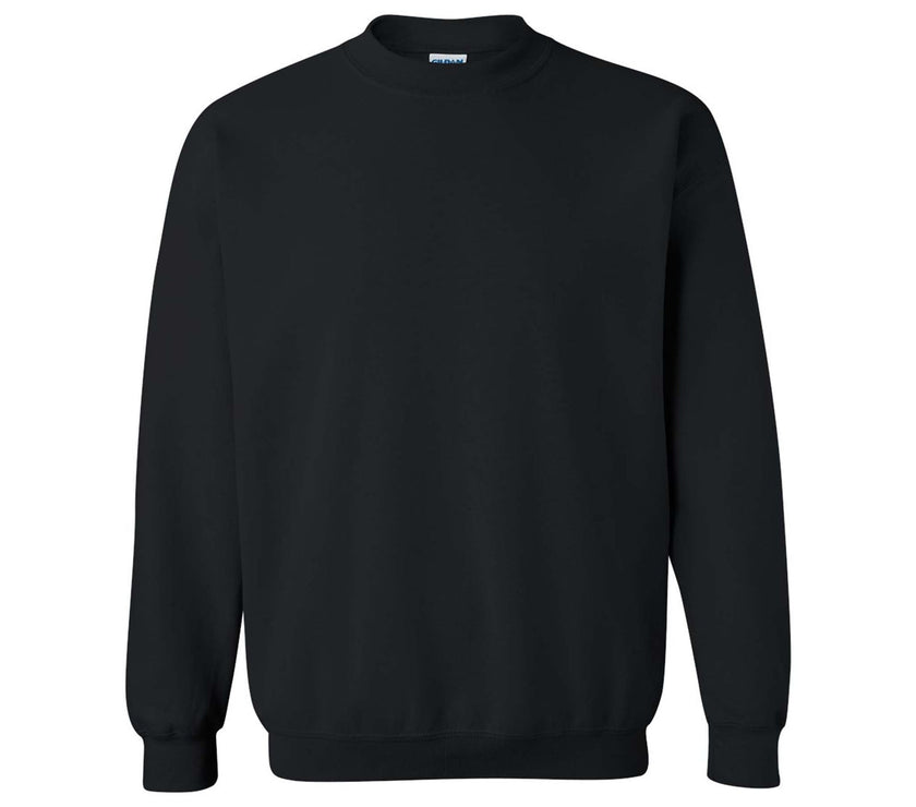 Solid Color Sweatshirt / Unisex Adult / Gildan 18000
