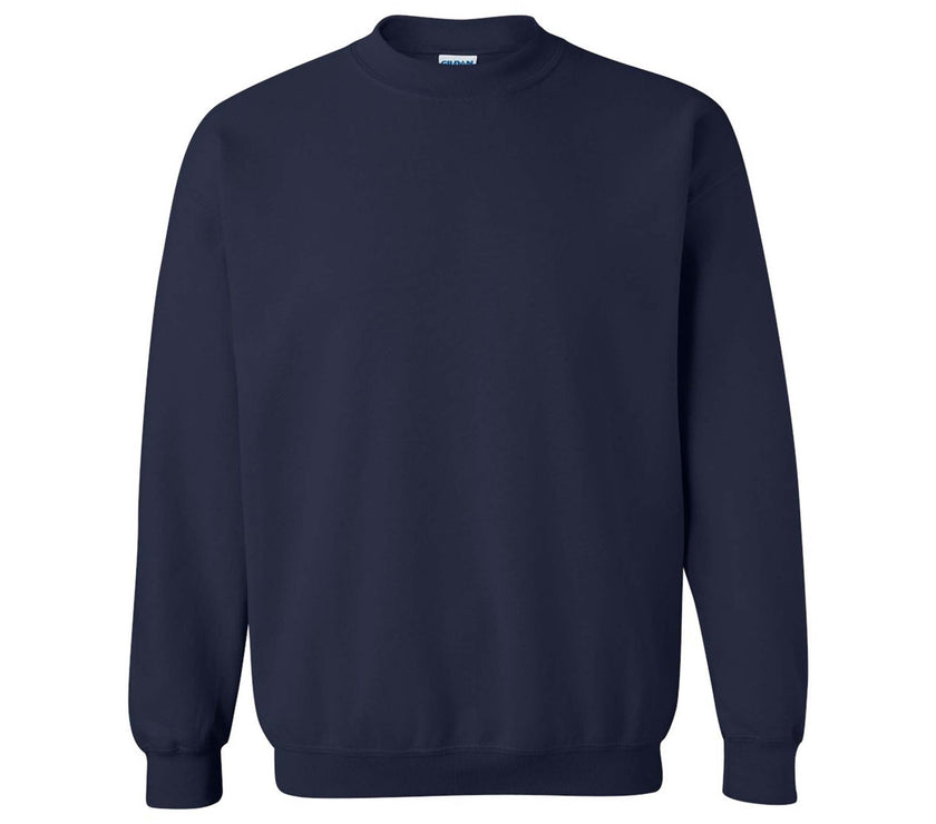Solid Color Sweatshirt / Unisex Adult / Gildan 18000