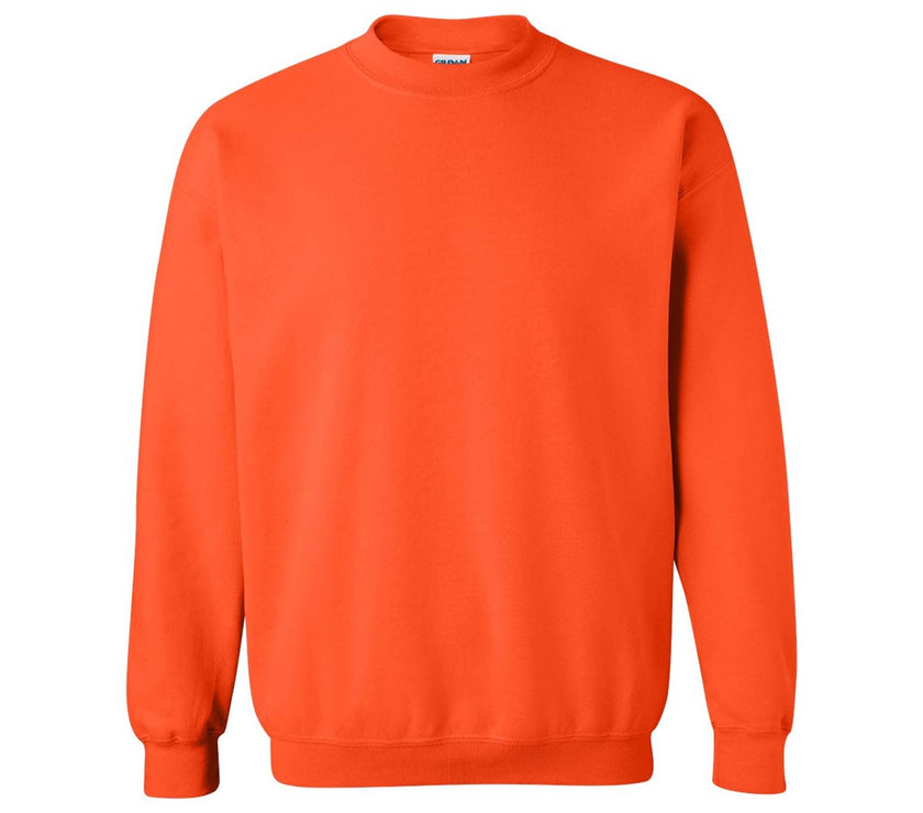 Solid Color Sweatshirt / Unisex Adult / Gildan 18000