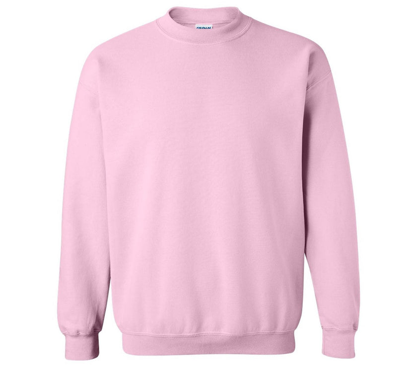 Solid Color Sweatshirt / Unisex Adult / Gildan 18000