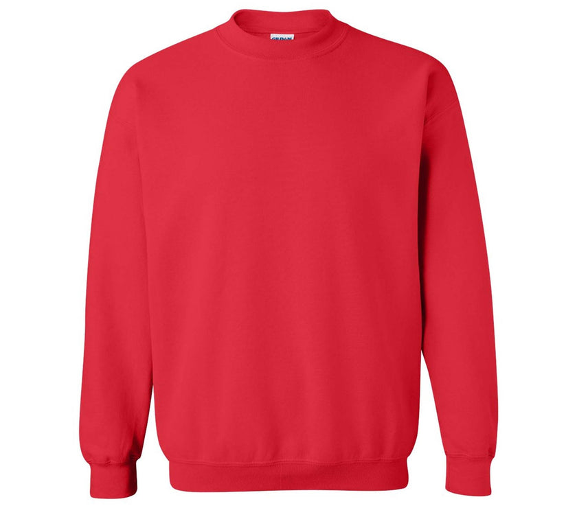 Solid Color Sweatshirt / Unisex Adult / Gildan 18000