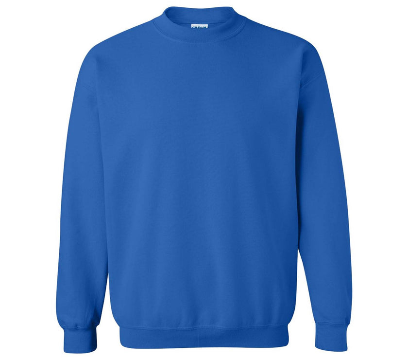 Solid Color Sweatshirt / Unisex Adult / Gildan 18000