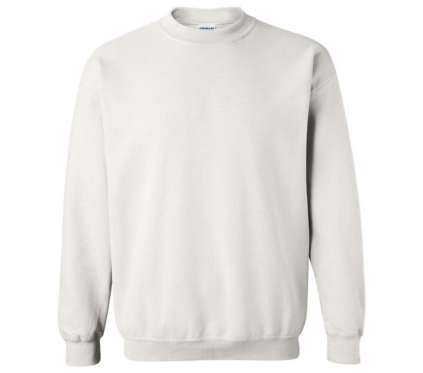 Solid Color Sweatshirt / Unisex Adult / Gildan 18000