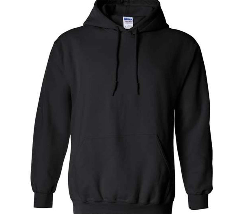 Solid Color Hoodie / Unisex Adult / Gildan 18500