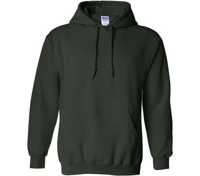 Solid Color Hoodie / Unisex Adult / Gildan 18500