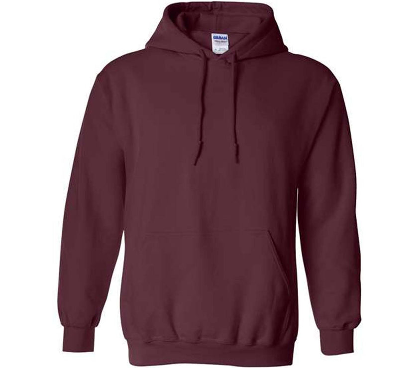 Solid Color Hoodie / Unisex Adult / Gildan 18500