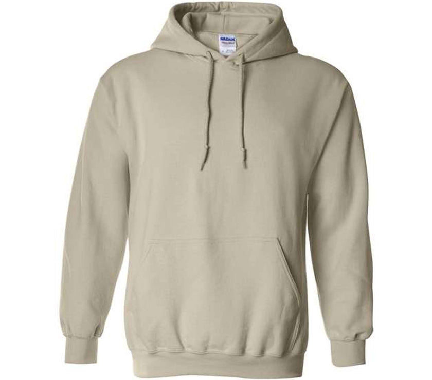 Solid Color Hoodie / Unisex Adult / Gildan 18500