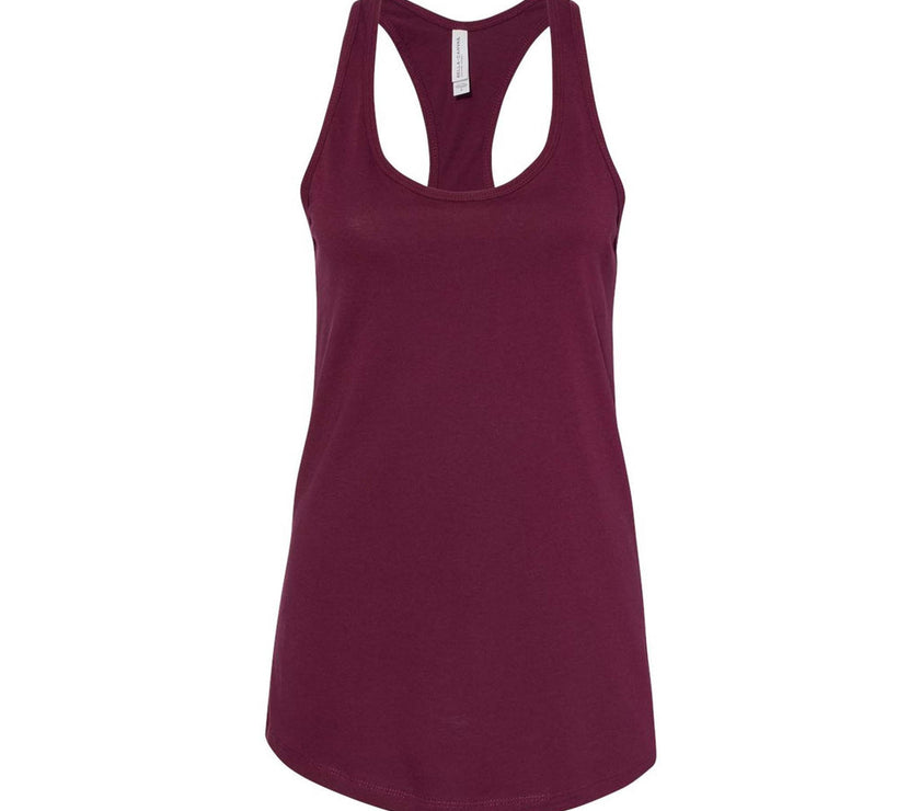 Blank Razor Back Tank-tops / Womens Adult / Bella canvas