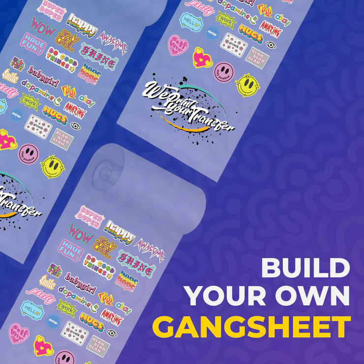 Create UV DTF Sheet