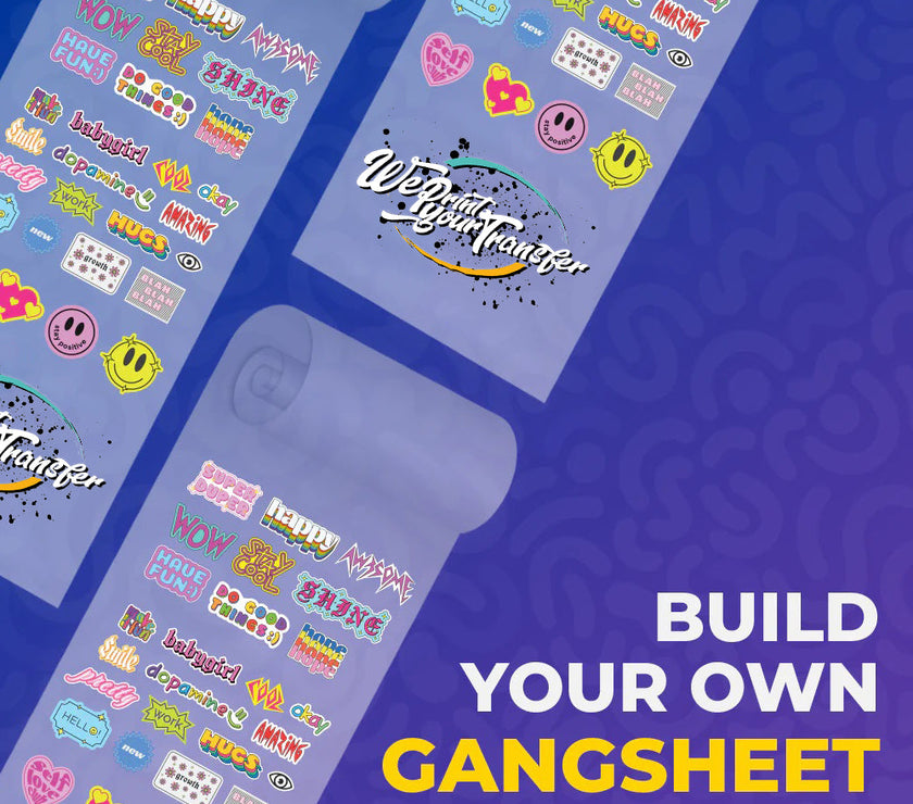 Create UV DTF Sheet